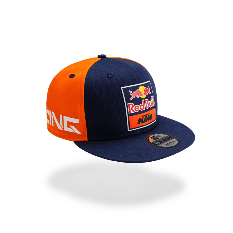 Šiltovka s rovným šiltom KTM Replica modro-oranžová