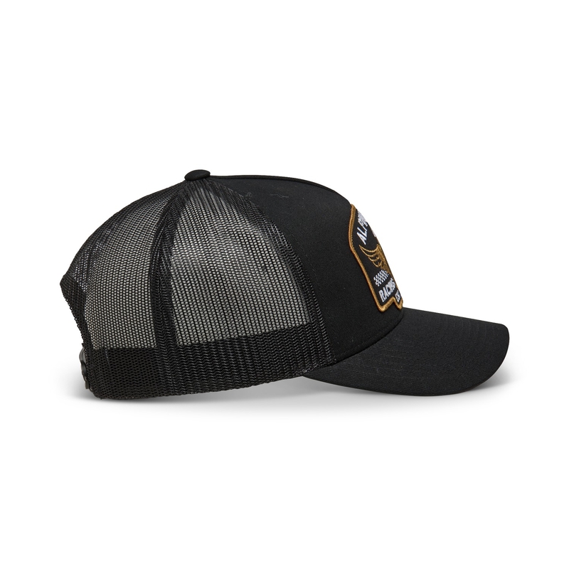 Šiltovka Alpinestars Heritage Patcher čierno-čierna