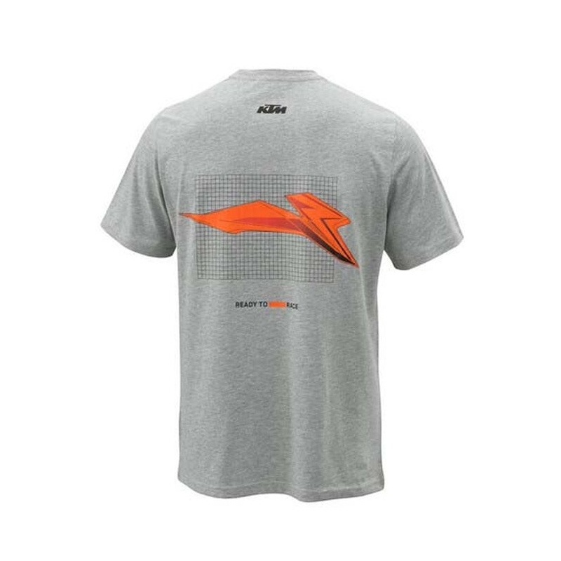 Tričko KTM Grid Tee sivé výpredaj