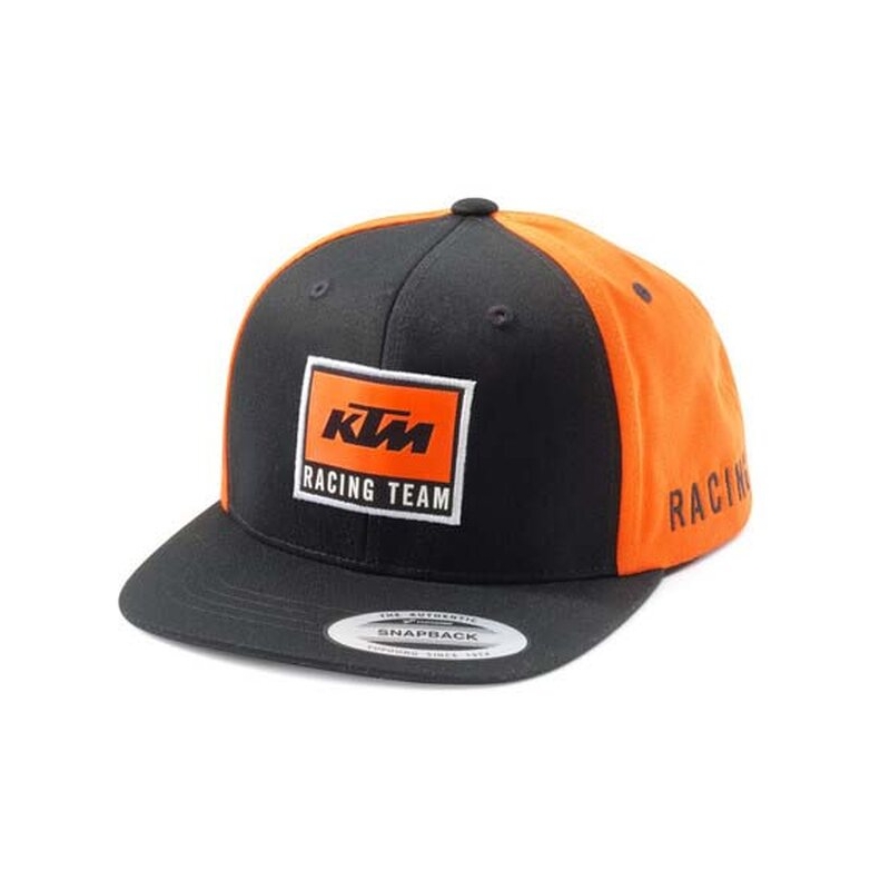 Dětská kšiltovka KTM Kids Team Flat Cap OS černo-oranžová