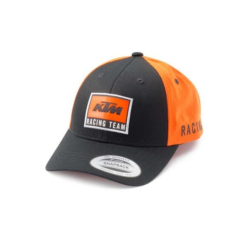 Detská šiltovka KTM Kids Team Curved Cap OS čierno-oranžová