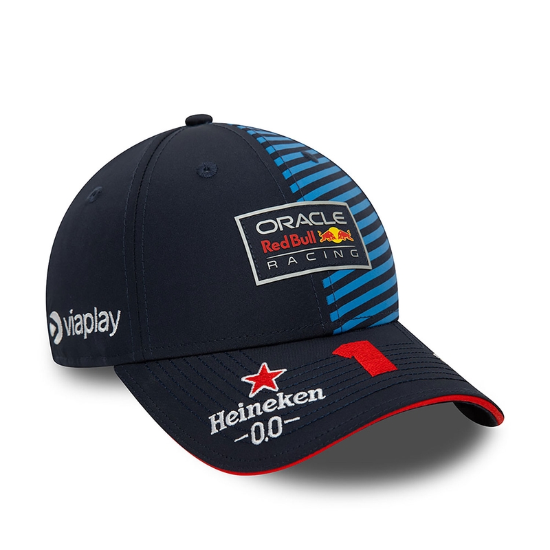 Kšiltovka Max Verstappen - Red Bull Racing F1 2024 tmavě modrá