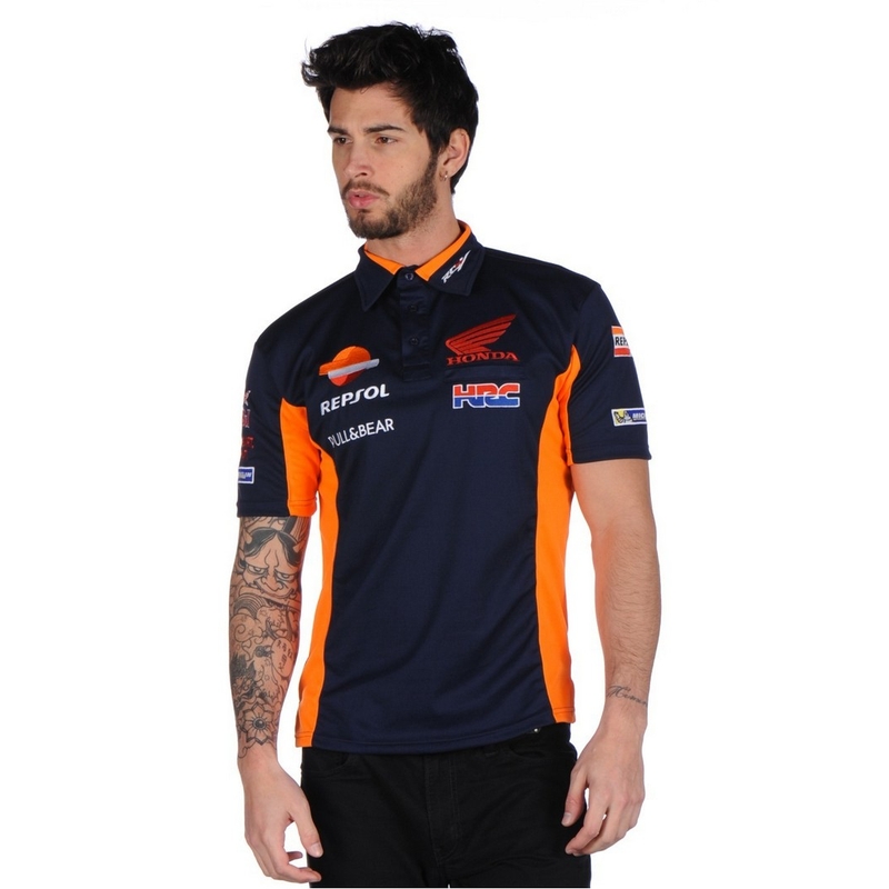 Polo triko Repsol Honda - modré