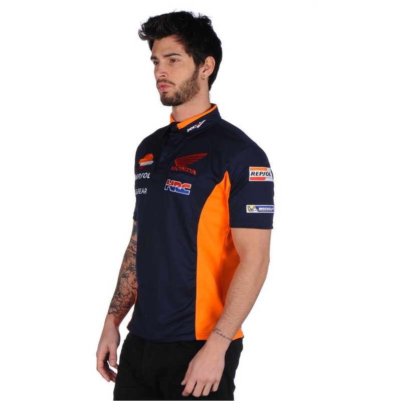 Polo triko Repsol Honda - modré