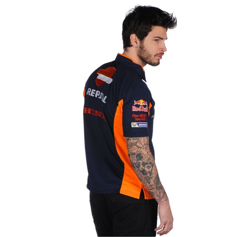 Polo triko Repsol Honda - modré