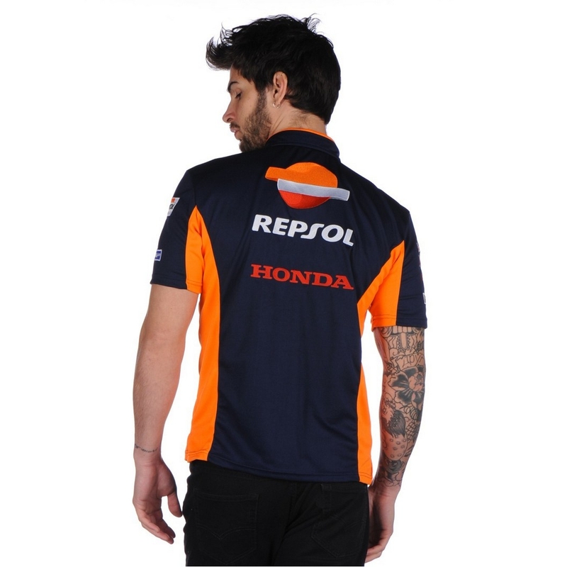 Polo triko Repsol Honda - modré