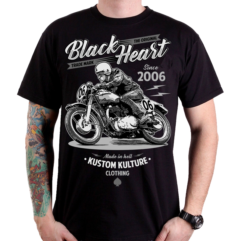 Pánske tričko Black Heart