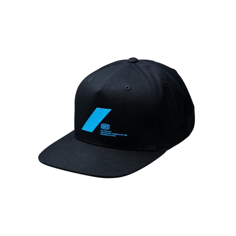 Kšiltovka 100% Forward USA Snapback černá