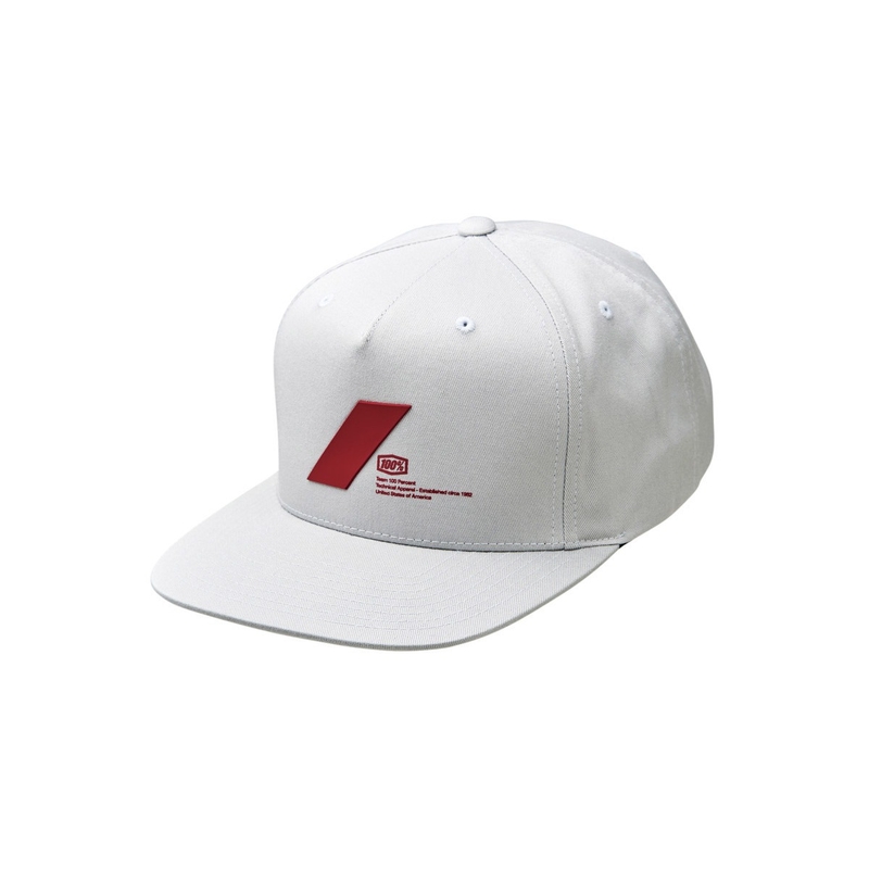 Šiltovka 100% Forward Snapback šedá