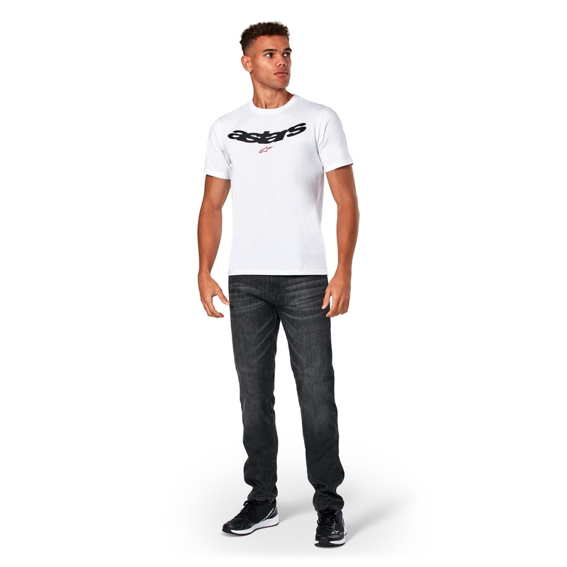 Tričko Alpinestars Elliptic CSF bílé