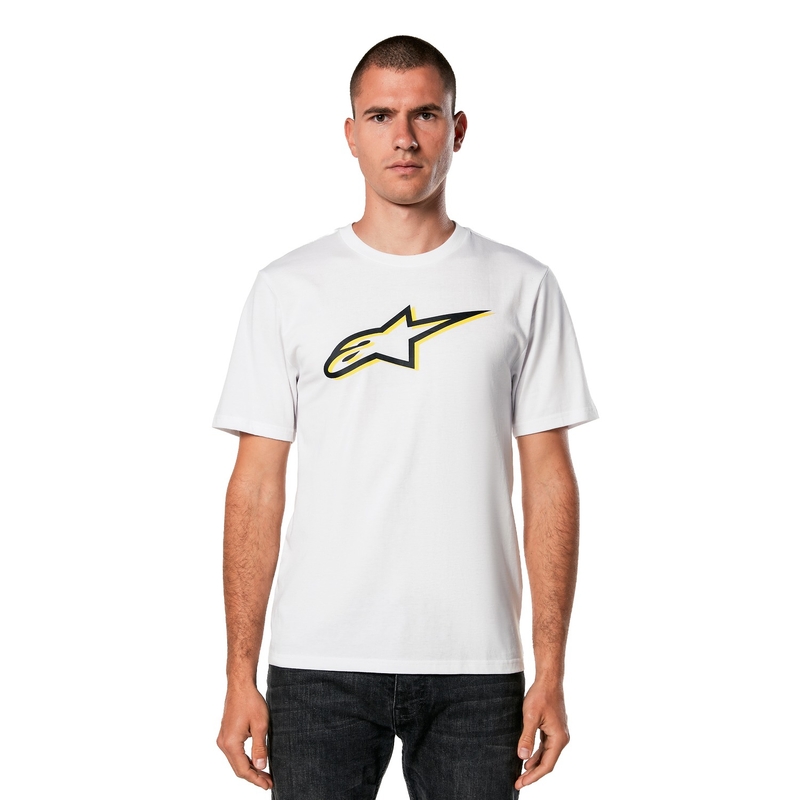 Triko Alpinestars Ageless Shadow CSF bílo-černé