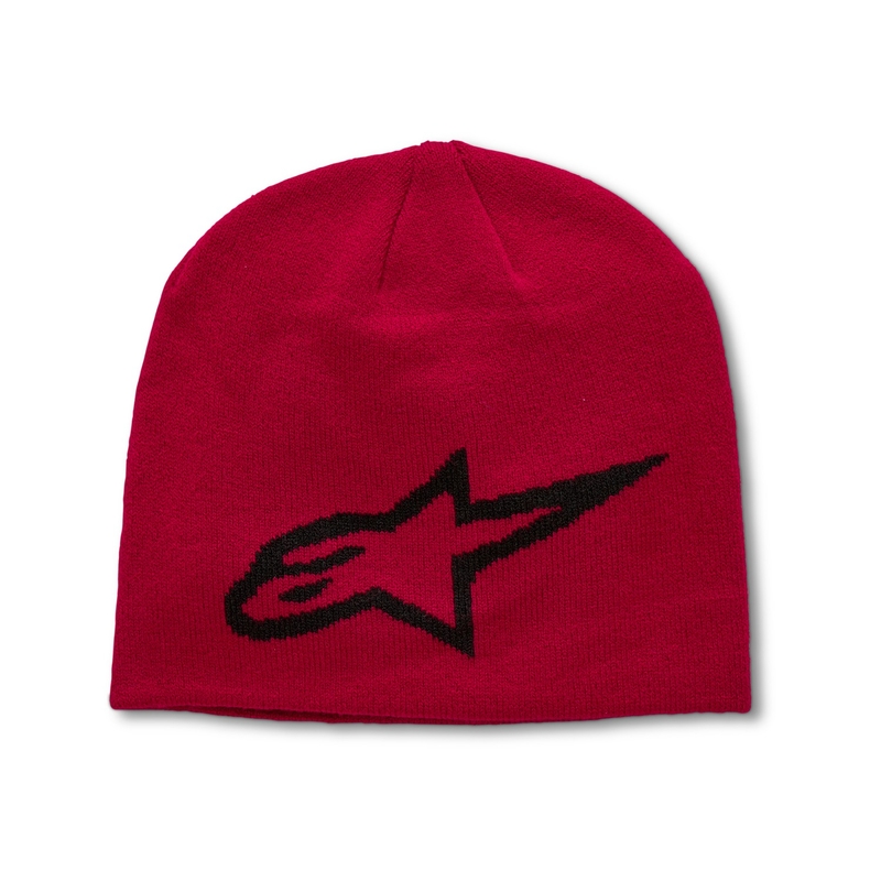 Čepice Alpinestars Big Ageless Beanie červeno-černá