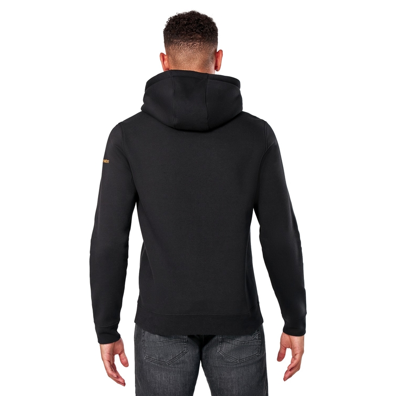 Mikina Alpinestars Gilded Hoodie černo-zlatá