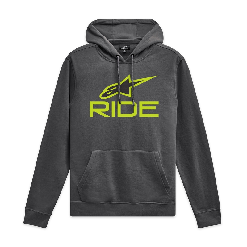 Mikina Alpinestars Ride 4.0 šedo-žlto-čierna