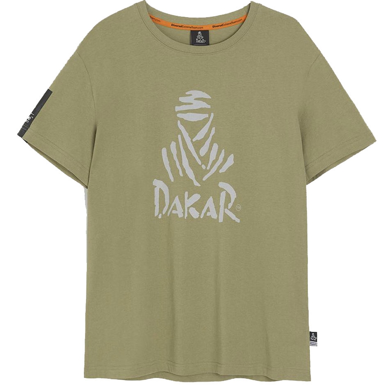 Tričko DAKAR Logo khaki