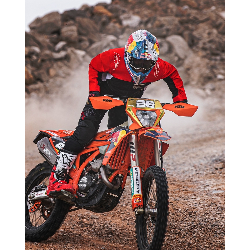 Bunda Alpinestars PRO-Dura černo-červeno-bílá