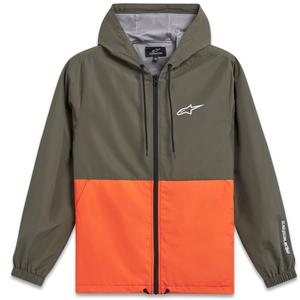 Bunda Alpinestars Speeded Windbreaker zeleno-oranžová