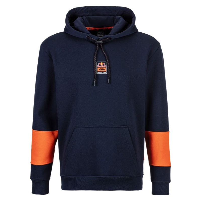 Mikina KTM Grid Hoodie modro-oranžová