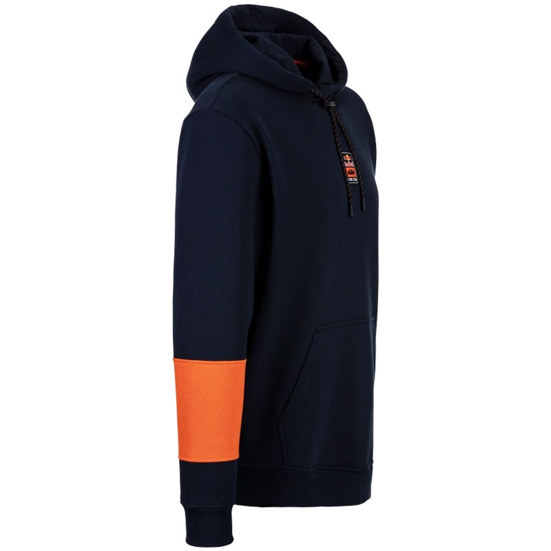 Mikina KTM Grid Hoodie modro-oranžová