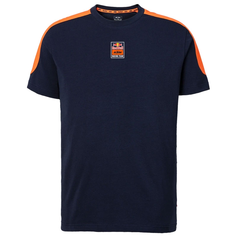 Tričko KTM Grid modro-oranžové
