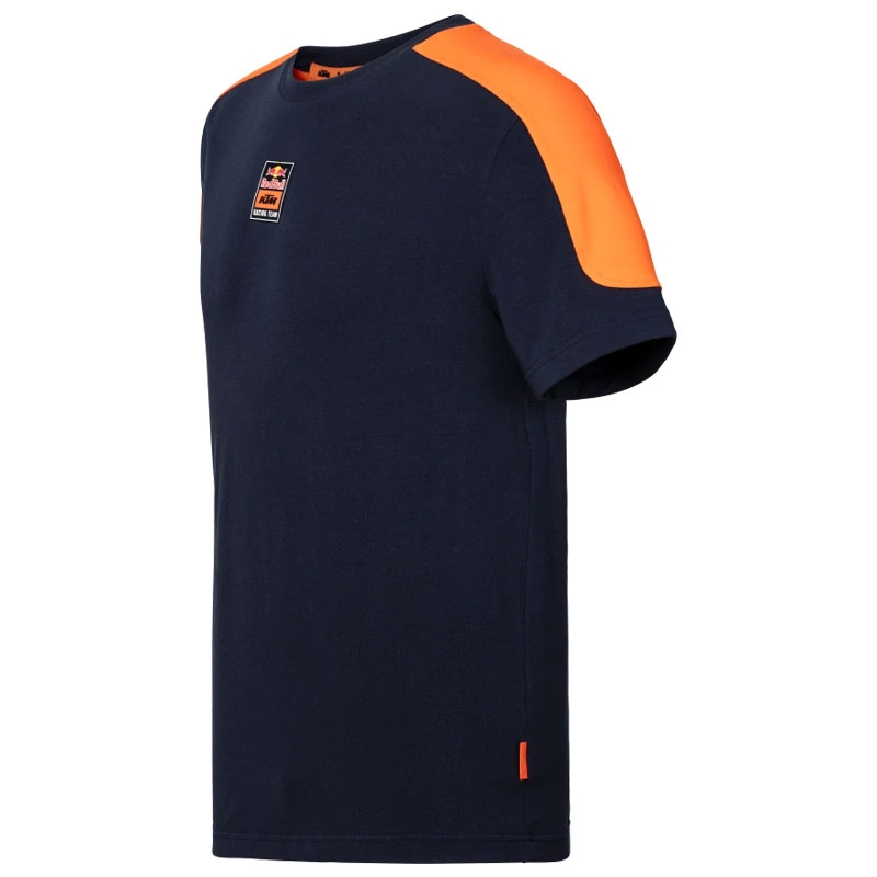 Tričko KTM Grid modro-oranžové