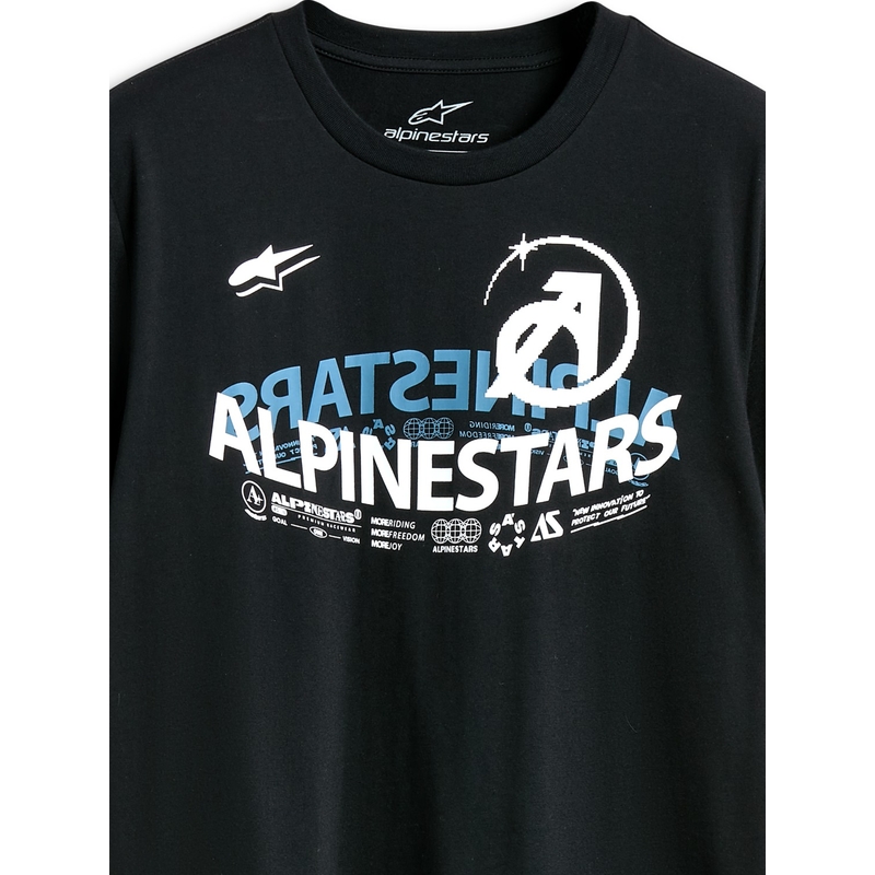 Tričko Alpinestars Semicircle CSF čierne