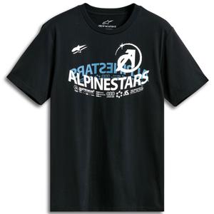 Tričko Alpinestars Semicircle CSF čierne
