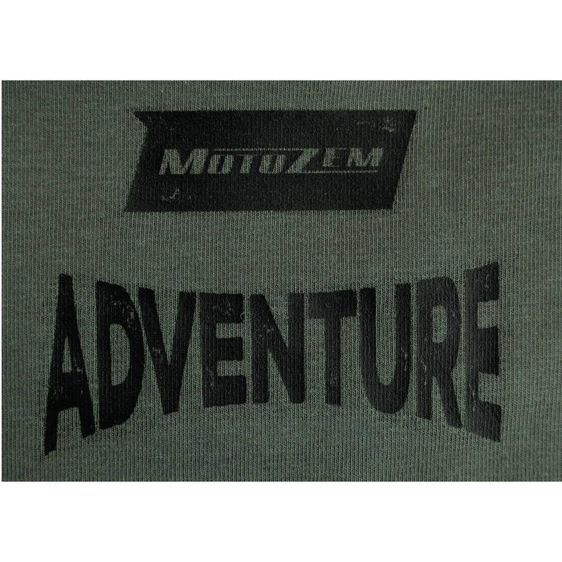 Tričko Motozem Adventure zelené