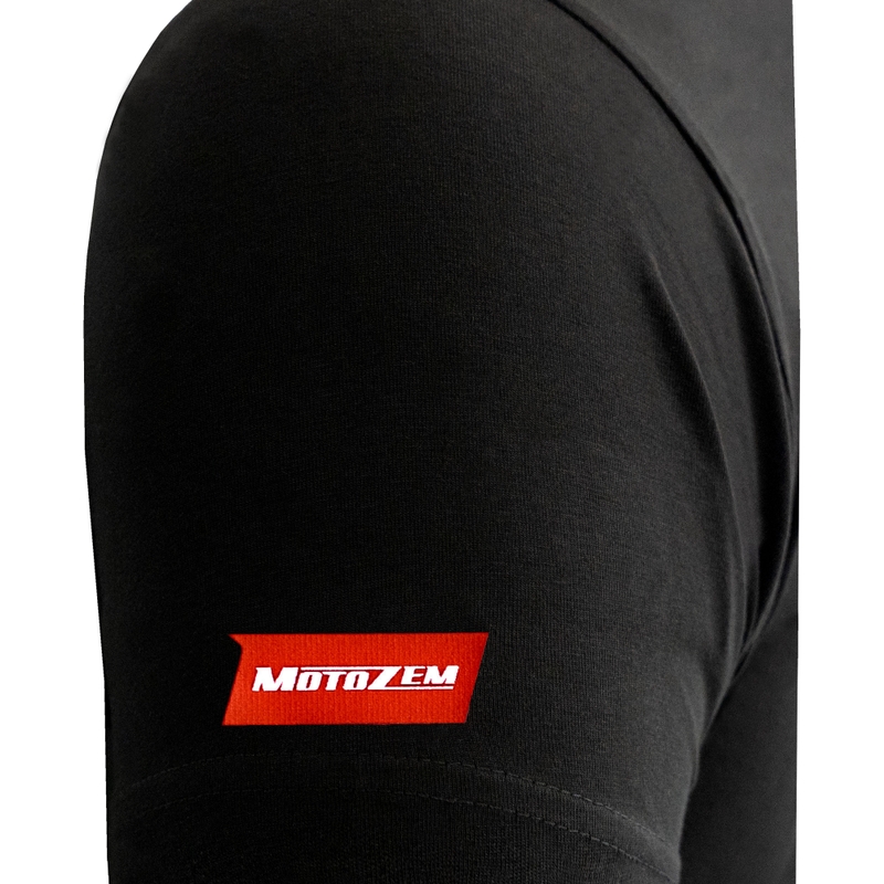 Tričko Motozem I just need to ride čierne