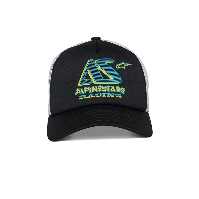 Kšiltovka Alpinestars Ayess Trucker černo-bílá