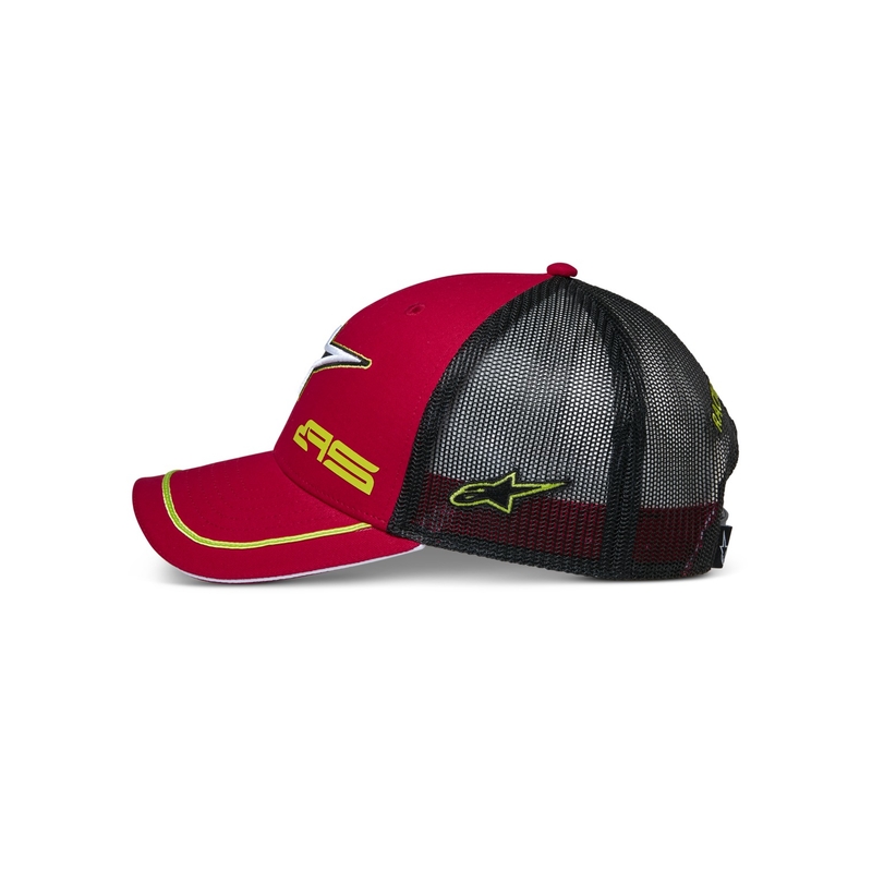 Šiltovka Alpinestars Exceed Trucker červeno-čierna