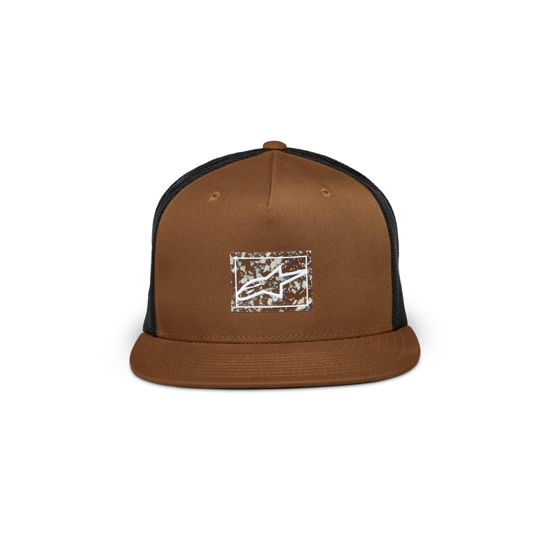 Kšiltovka Alpinestars Mackinic Trucker hnědo-černá