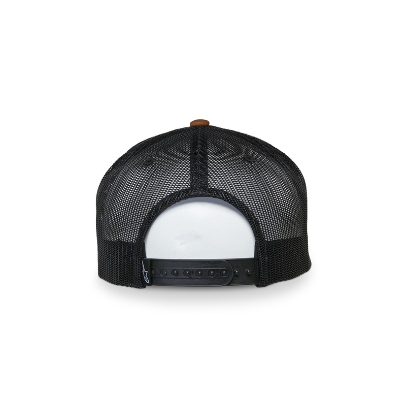 Kšiltovka Alpinestars Mackinic Trucker hnědo-černá