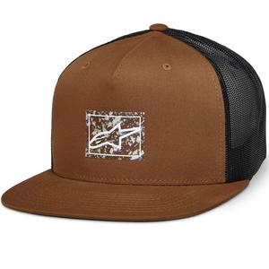 Kšiltovka Alpinestars Mackinic Trucker hnědo-černá
