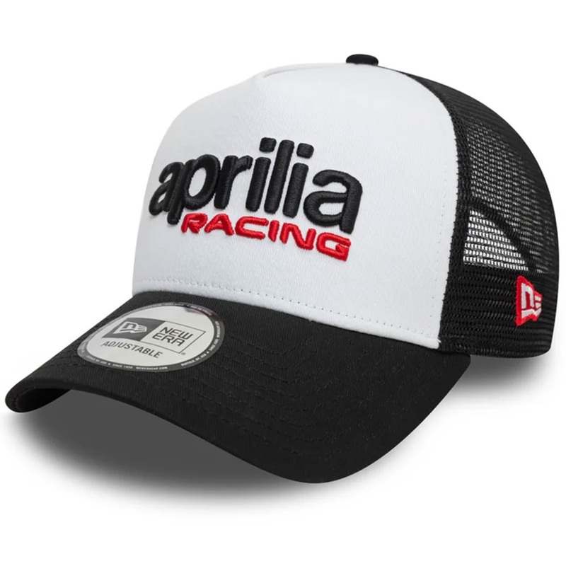 Šiltovka Aprilia Trucker bielo-čierna