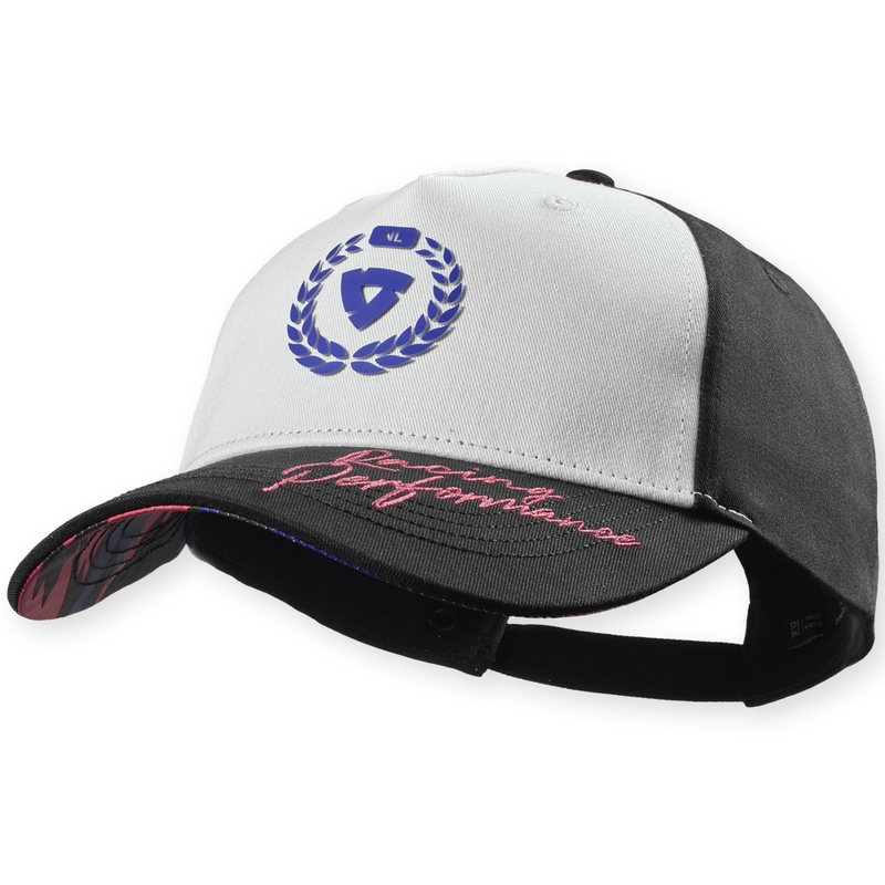 Kšiltovka Revit Zachary černo-bílá