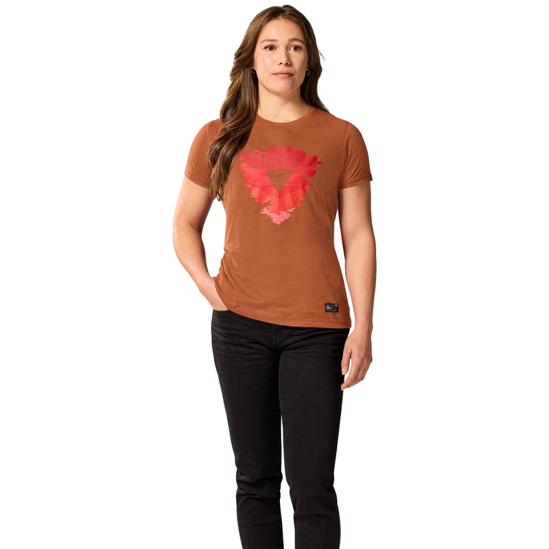 Dámske tričko Revit Heather červené