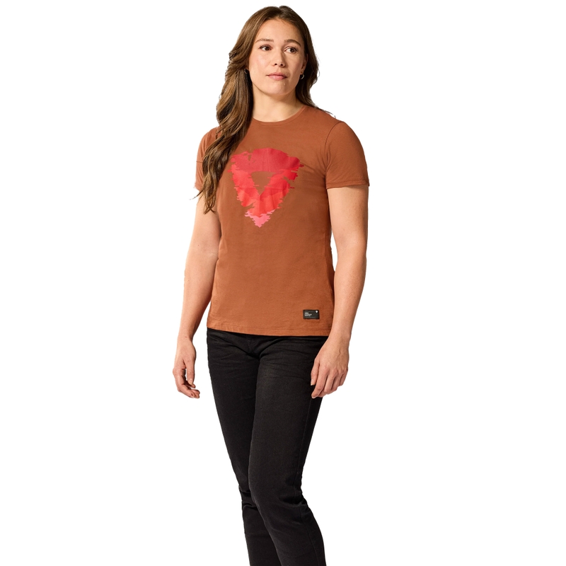 Dámske tričko Revit Heather červené