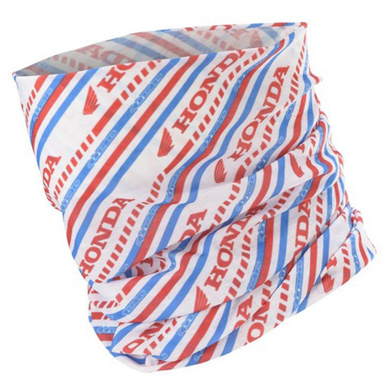 Nákrčník Alpinestars Honda Neck Tube Kolekcia bielo-červeno-modrý