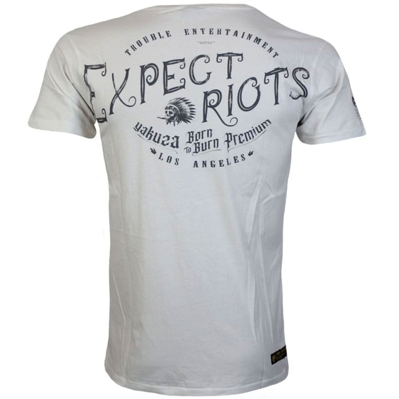 Tričko Yakuza Premium Expect Riots - Los Angeles biele