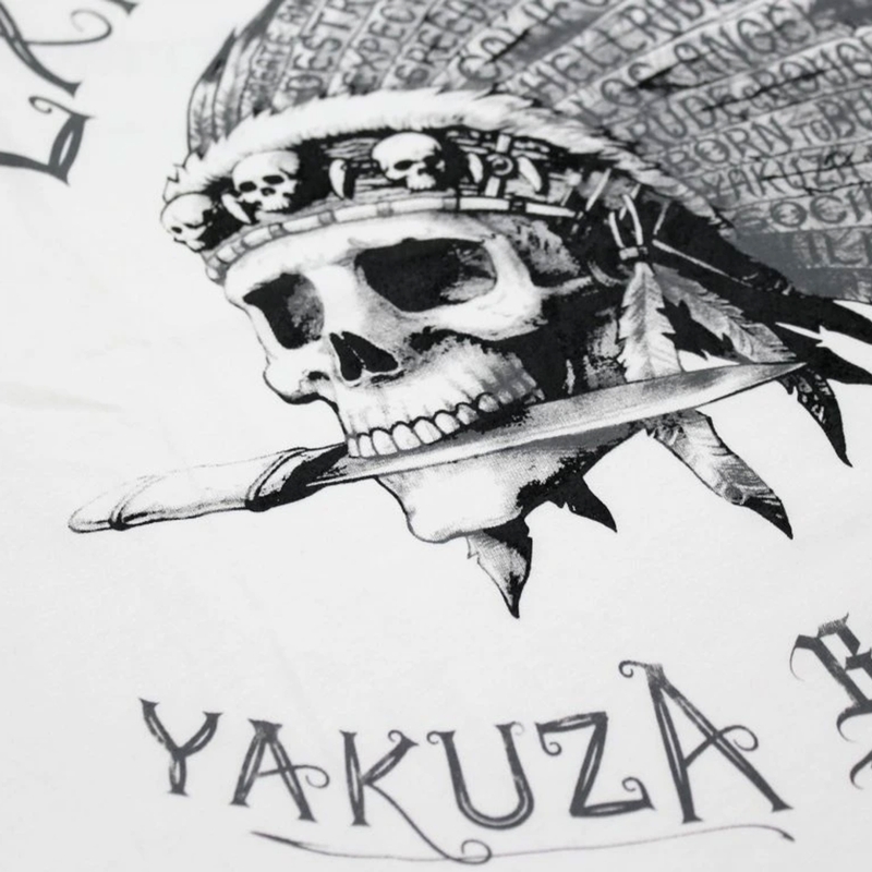 Tričko Yakuza Premium Expect Riots - Los Angeles biele