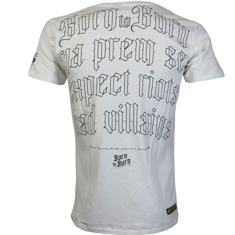 Tričko Yakuza Premium Born to Burn - Los Angeles bílé