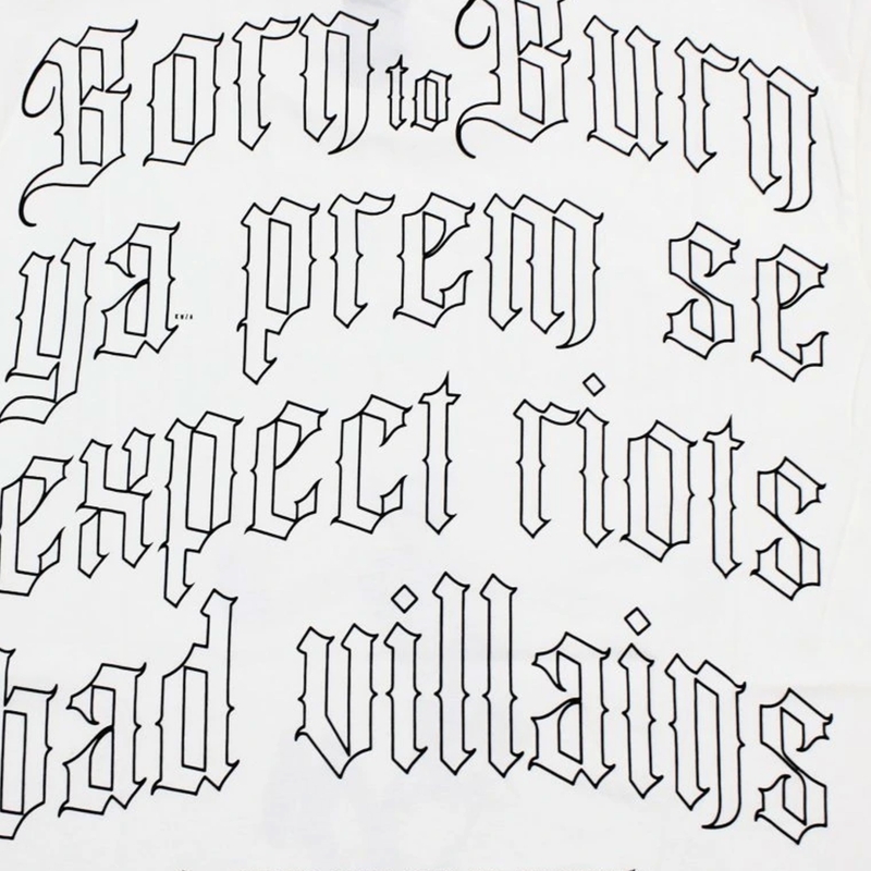 Tričko Yakuza Premium Born to Burn - Los Angeles bílé