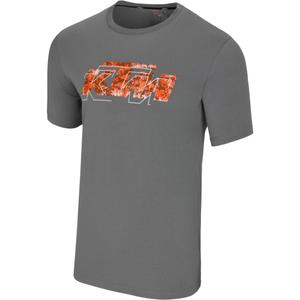 Tričko KTM Logo Tee šedé