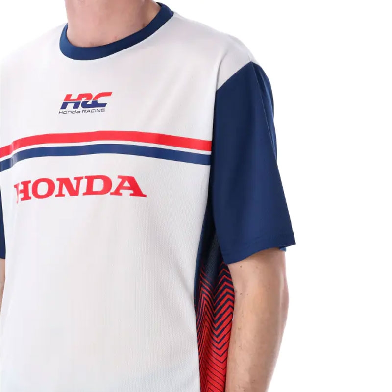 Tričko Honda HRC Technical Fabric bílé