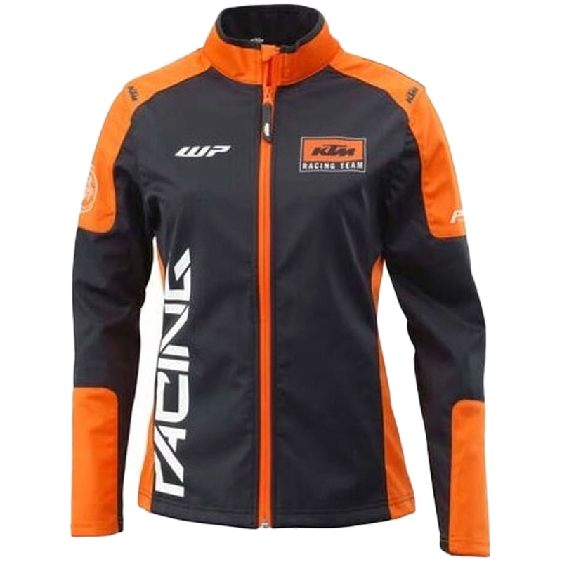 Dámska softshellová bunda KTM Team čierno-oranžová