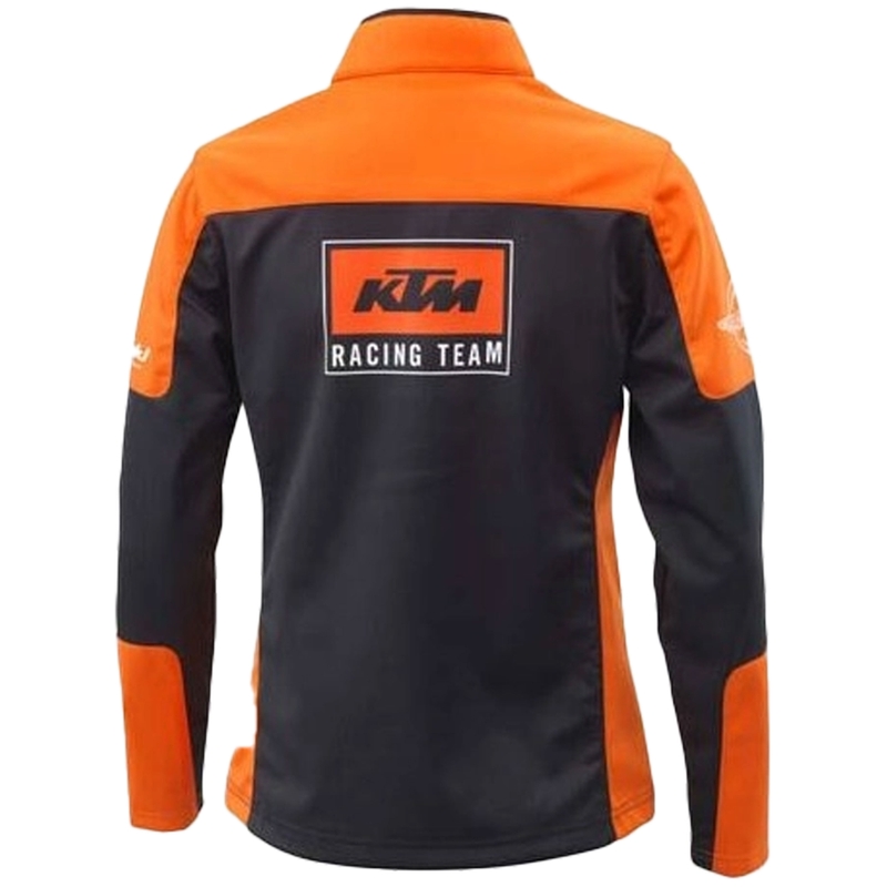 Dámska softshellová bunda KTM Team čierno-oranžová