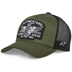 Kšiltovka Alpinestars Heritage Patcher zeleno-černá