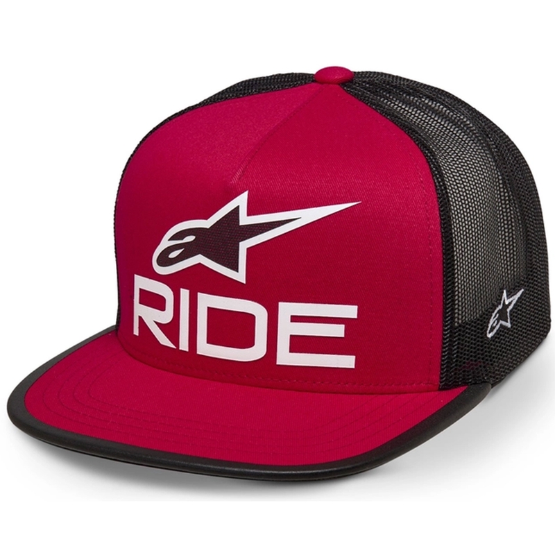 Šiltovka Alpinestars Ride 4.0 ER červeno-čierno-biela