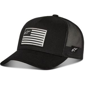 Kšiltovka Alpinestars Flag Snap Hat černá